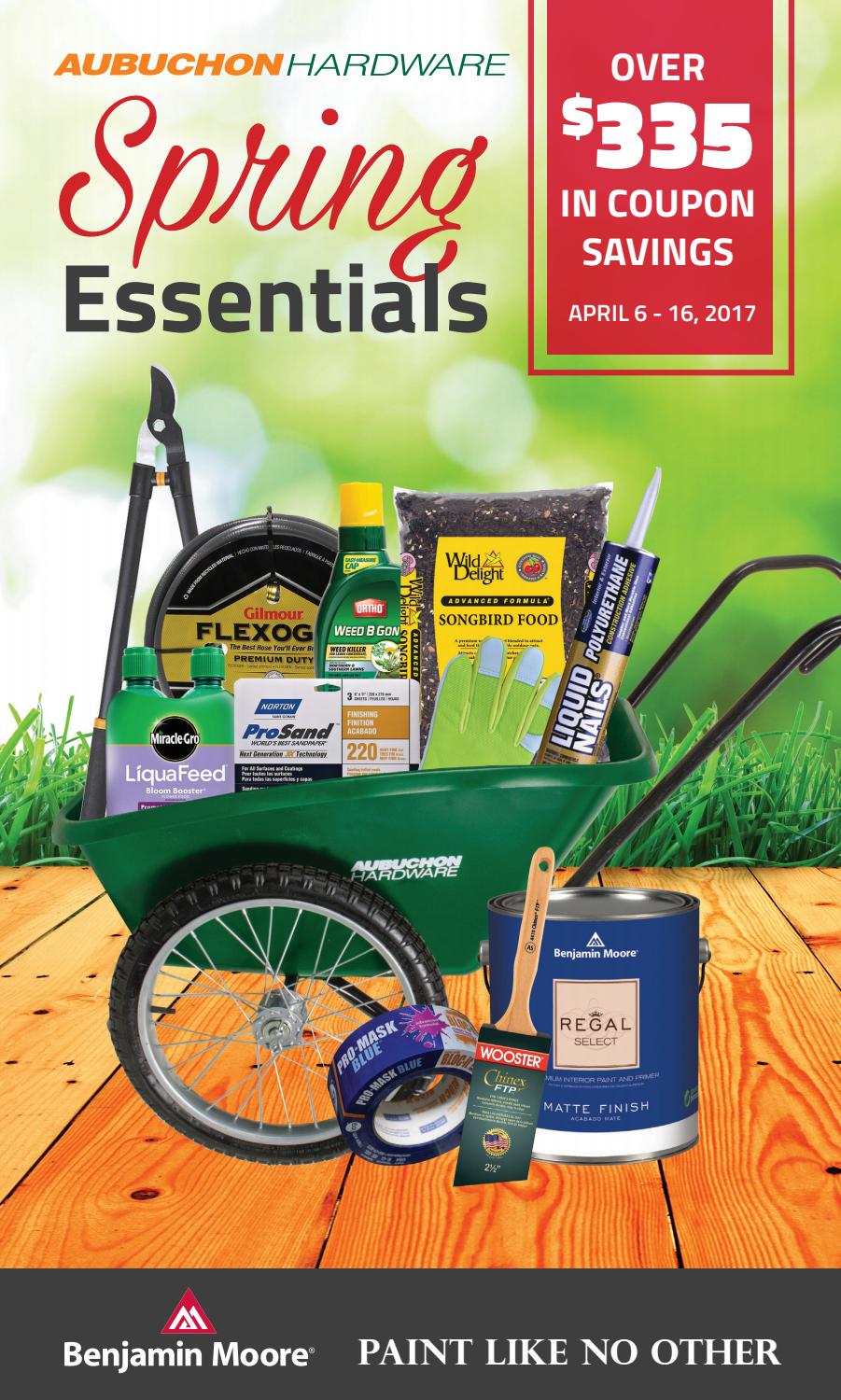 April Coupon Book 2017 by Aubuchon Hardware - Issuu
