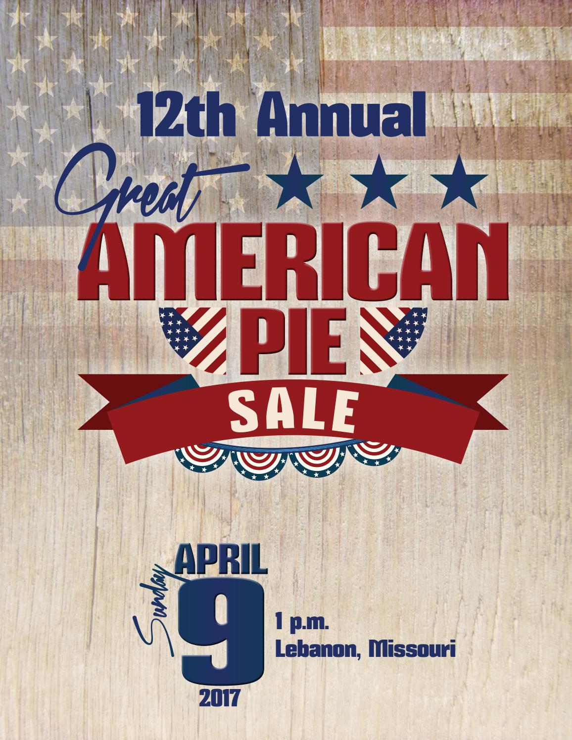 2017 Great American Pie Sale by Precision Marketing - Issuu