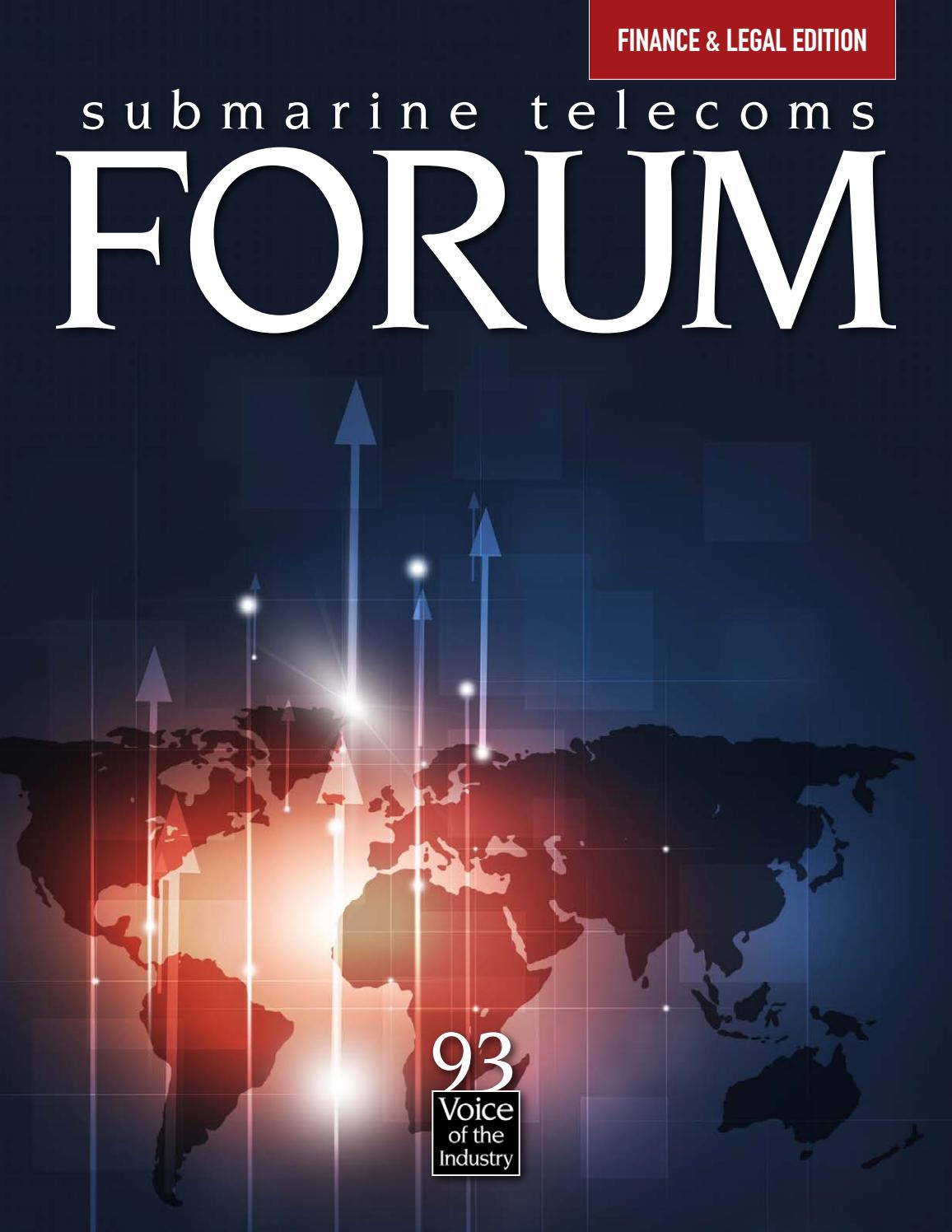 SubTel Forum Issue #93 - Finance & Legal cover