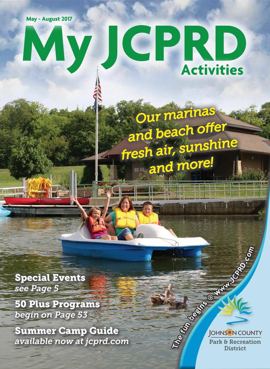 2017 JCPRD Summer MayAug "My JCPRD" Activities Catalog by JCPRD