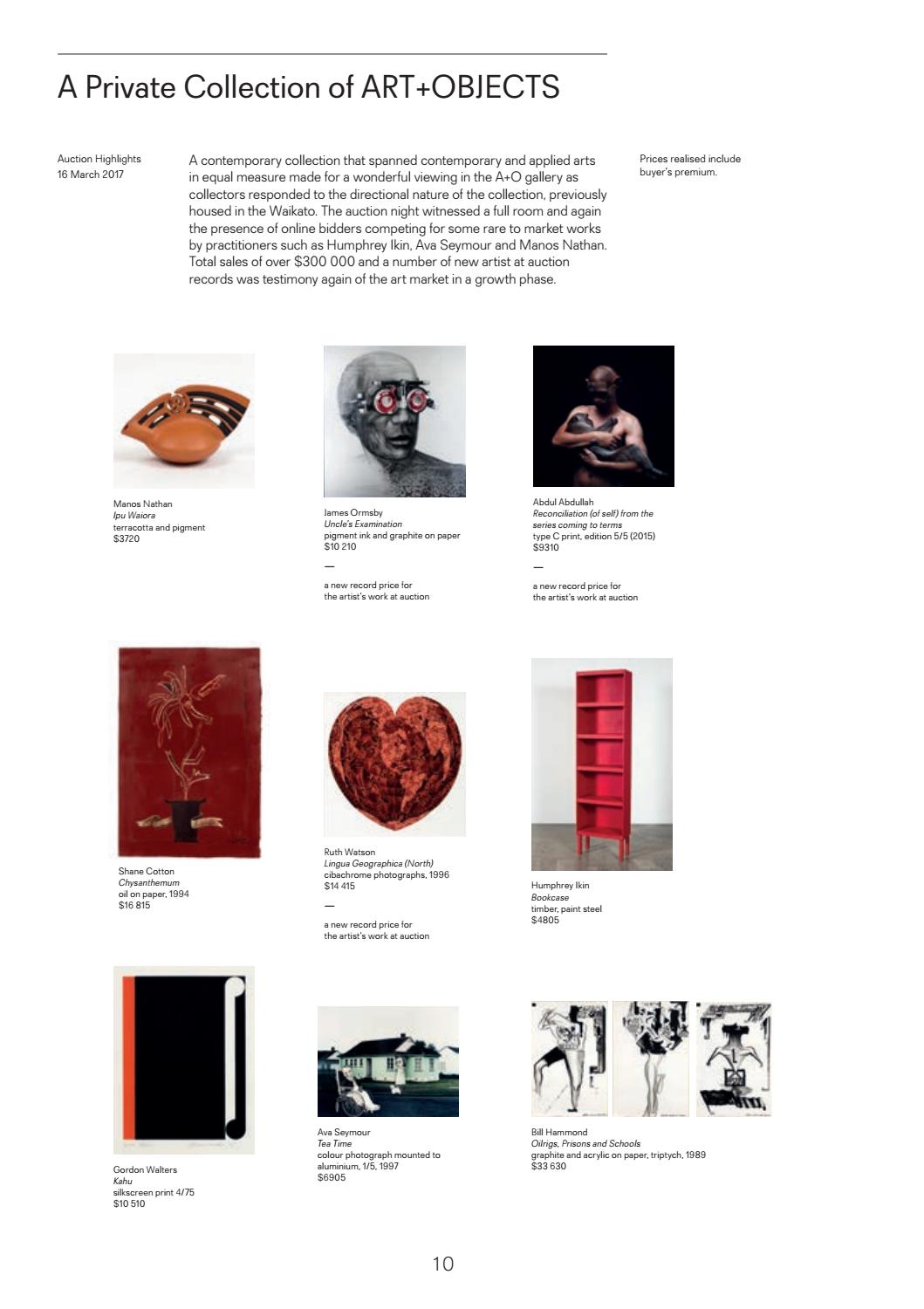 Important Paintings & Contemporary Art by ART+OBJECT Issuu