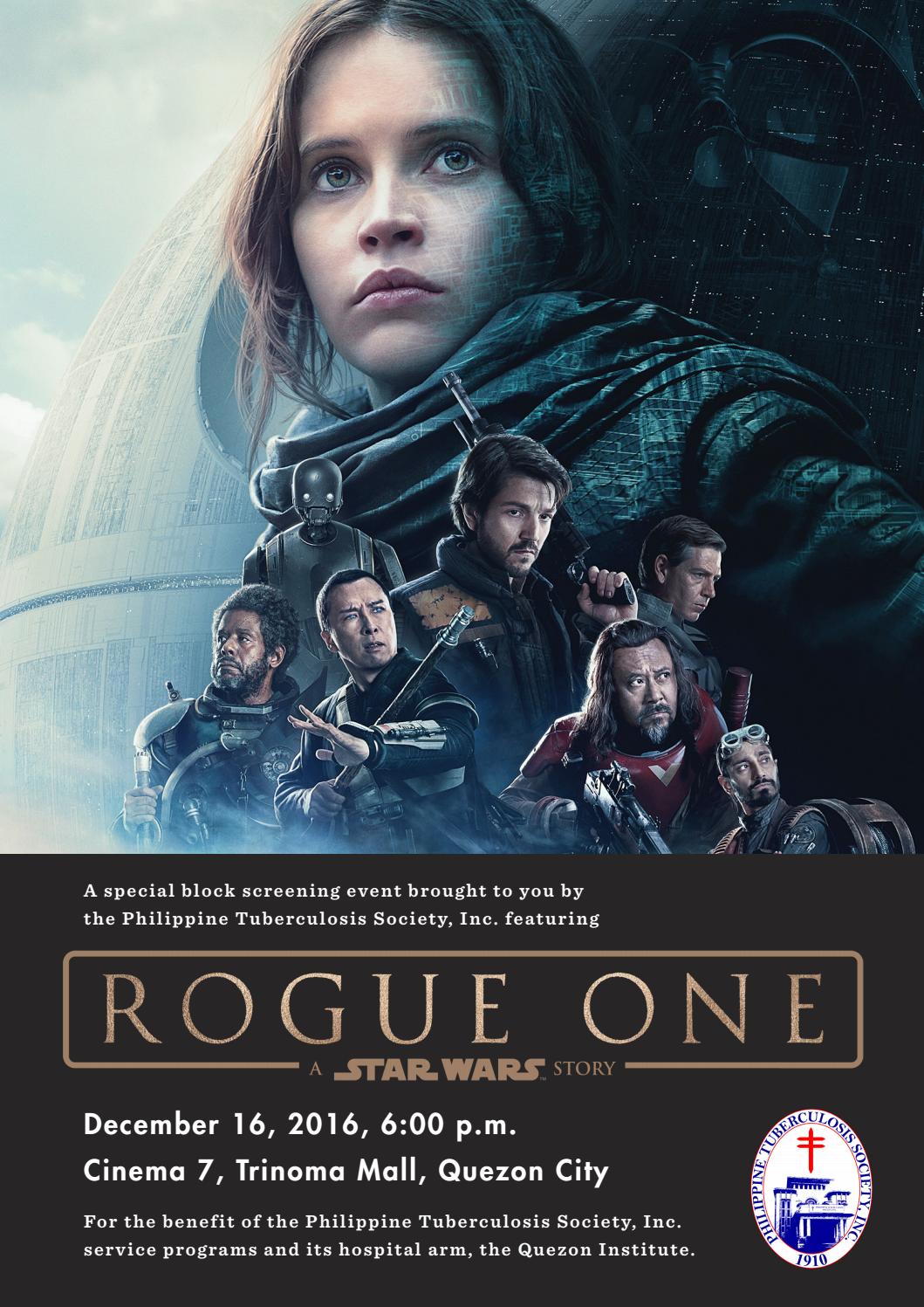 [PTSI] Rogue One screening souvenir program by Bianca Bueno Issuu