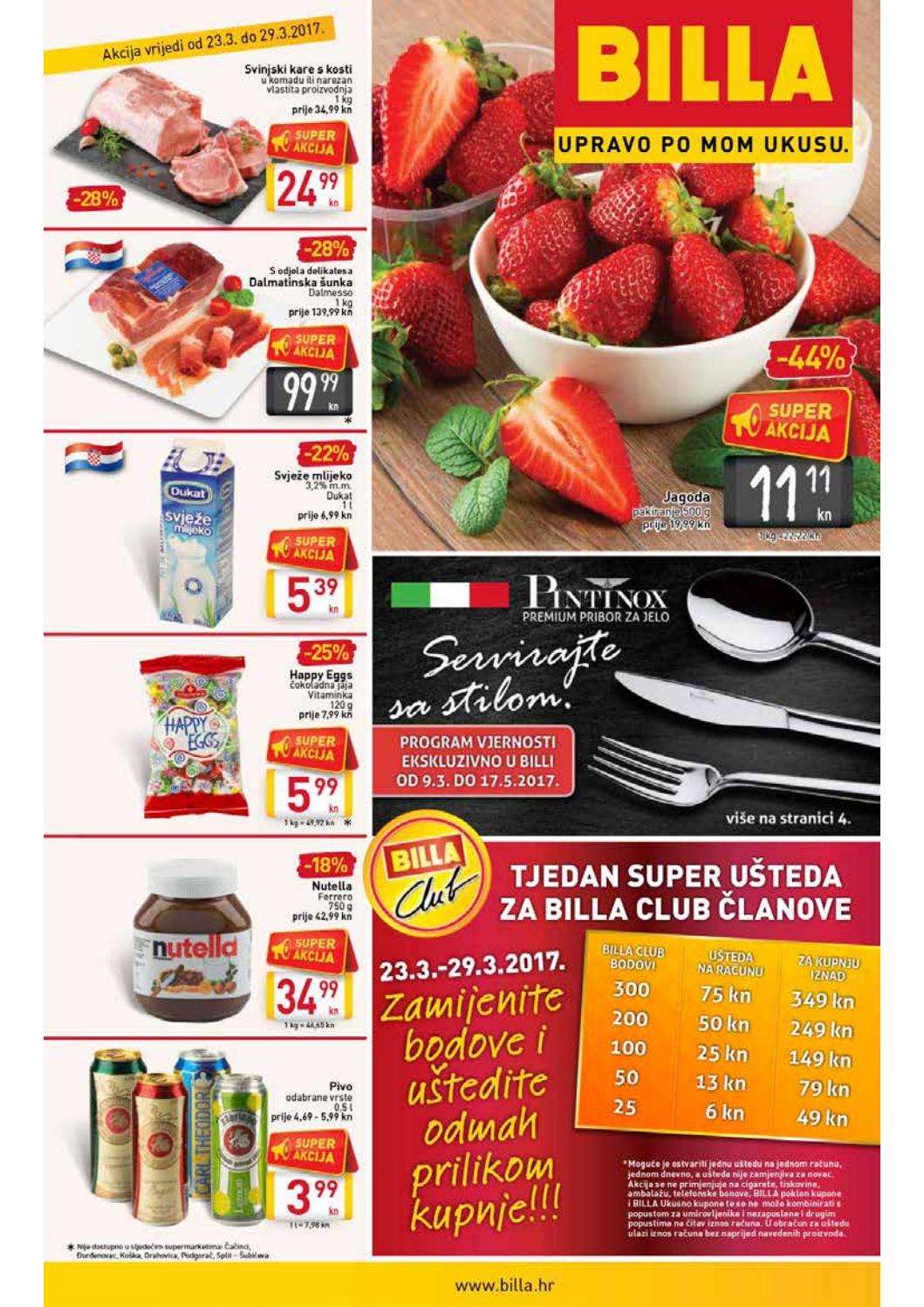 Billa katalog Supermarket od 23.29.03.2017. by Catalog.hr Issuu