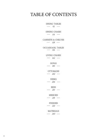 金色 CURATIONS 家具目录 2017 第 4 页