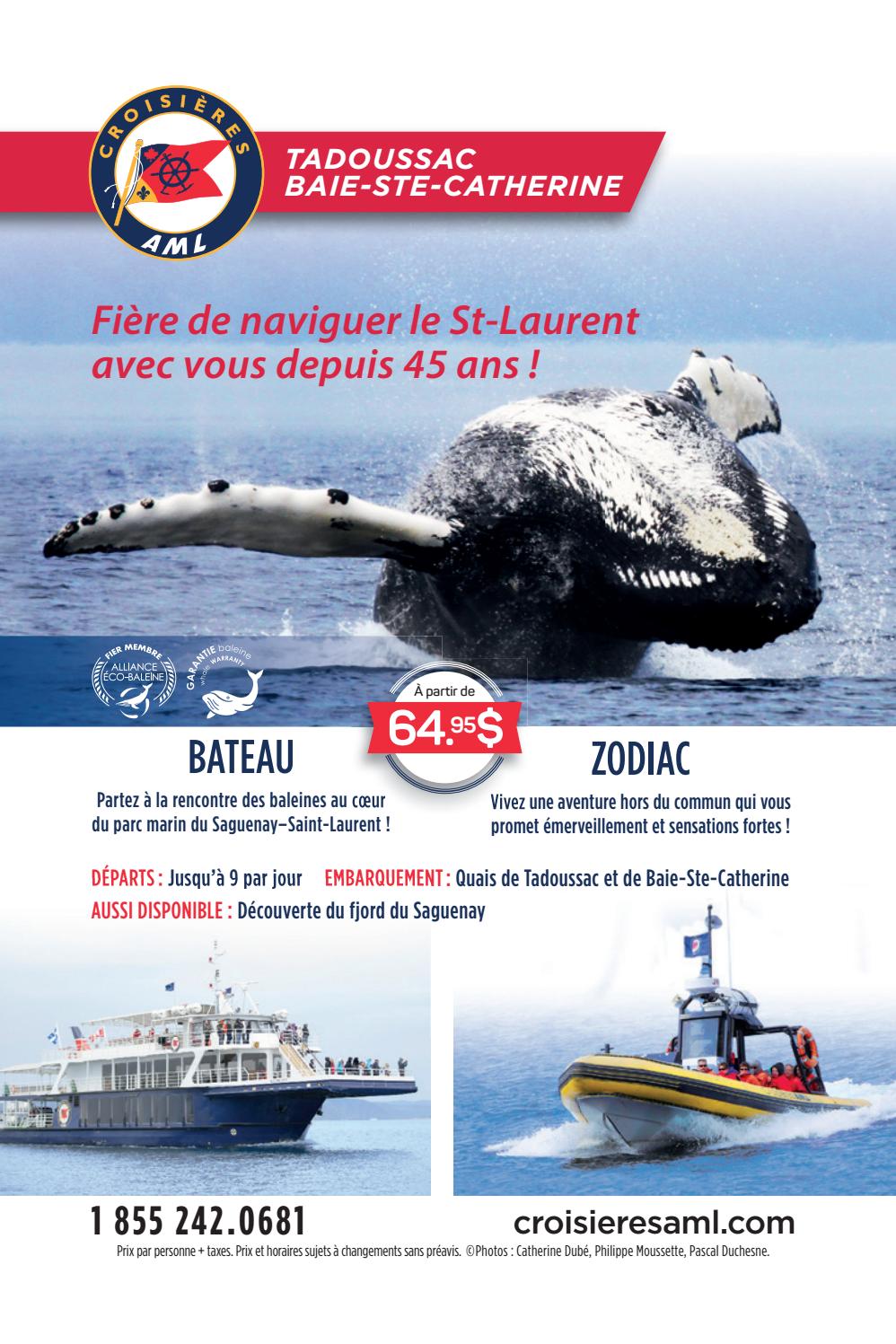 Guide touristique officiel du SaguenayLacSaintJean Édition 2017 by