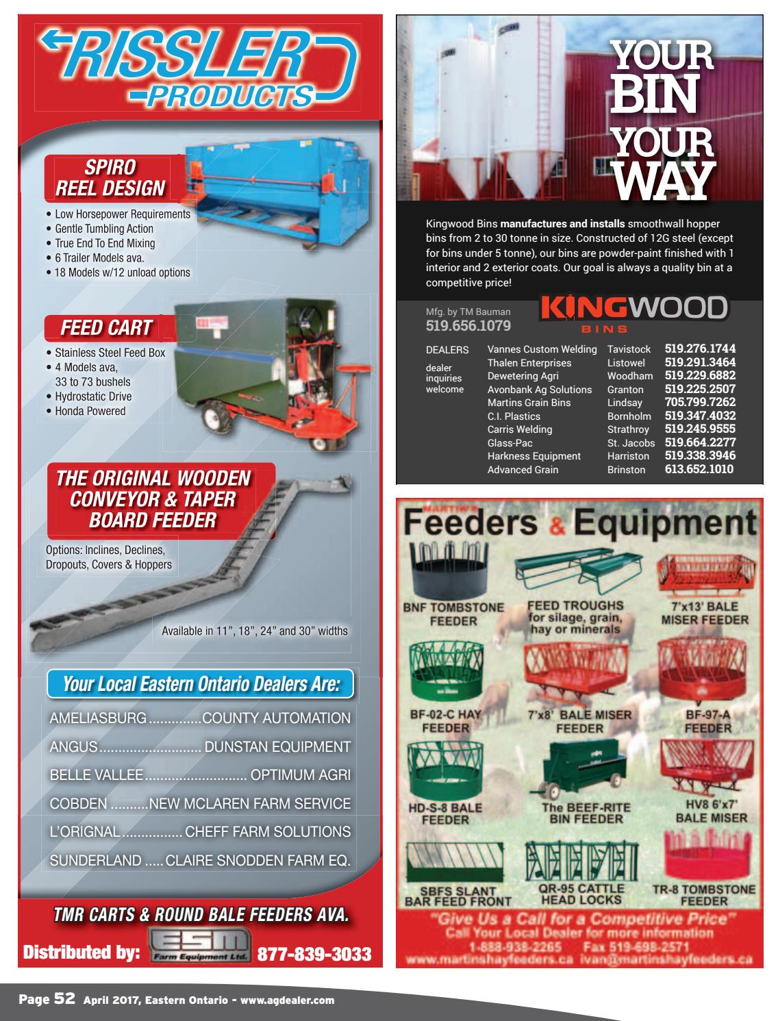 Agdealer Eastern Ontario Edition April 2017 By Farm Business