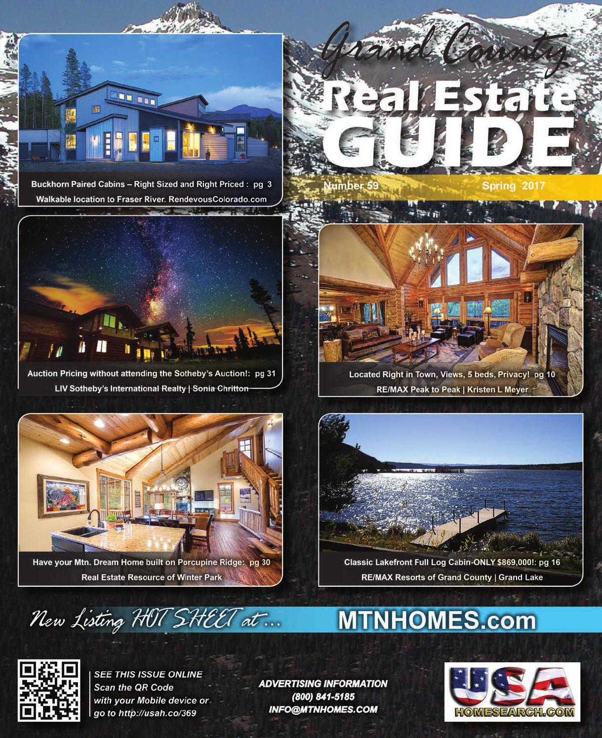 Grand County Real Estate Guide Num 59 by Mountain Homes Publishing Issuu