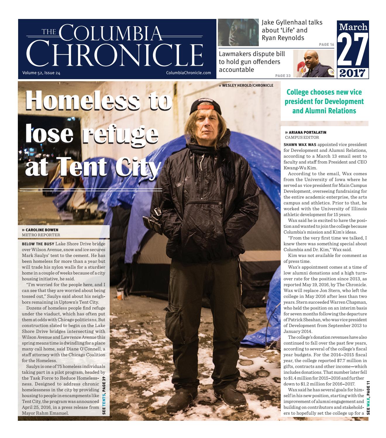 The Columbia Chronicle, March 27, 2017 by The Columbia Chronicle of ...