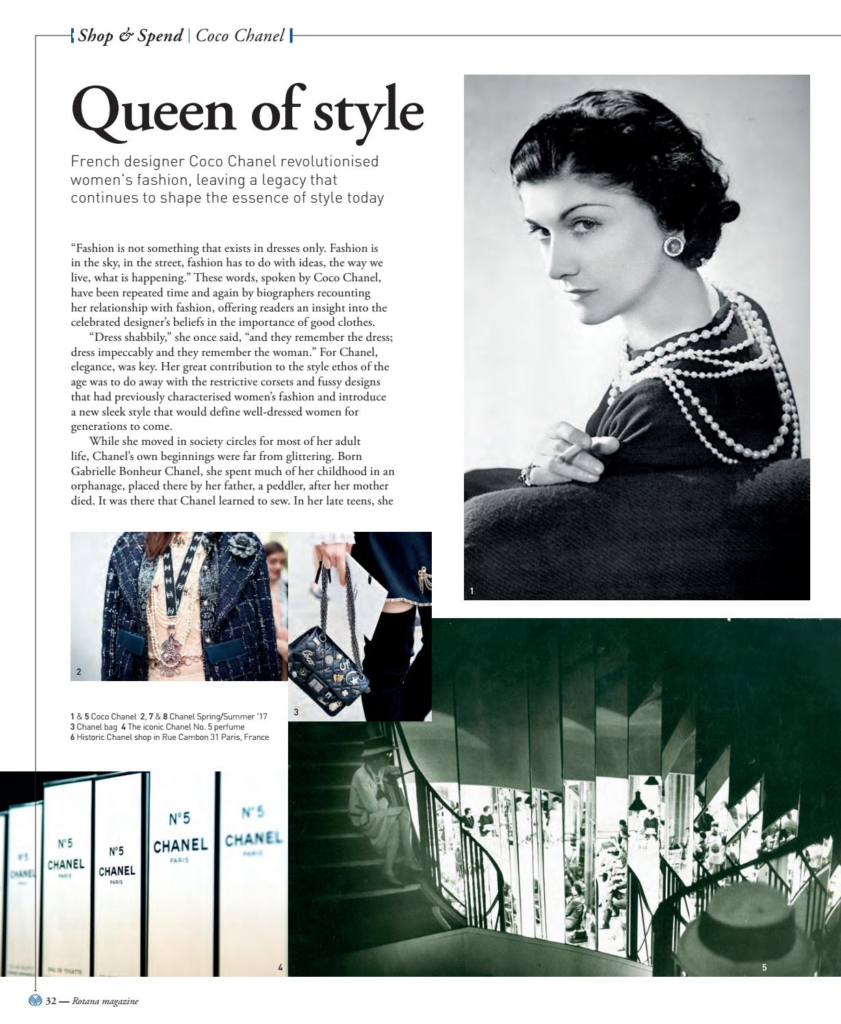 Chanel In Coco Magazine