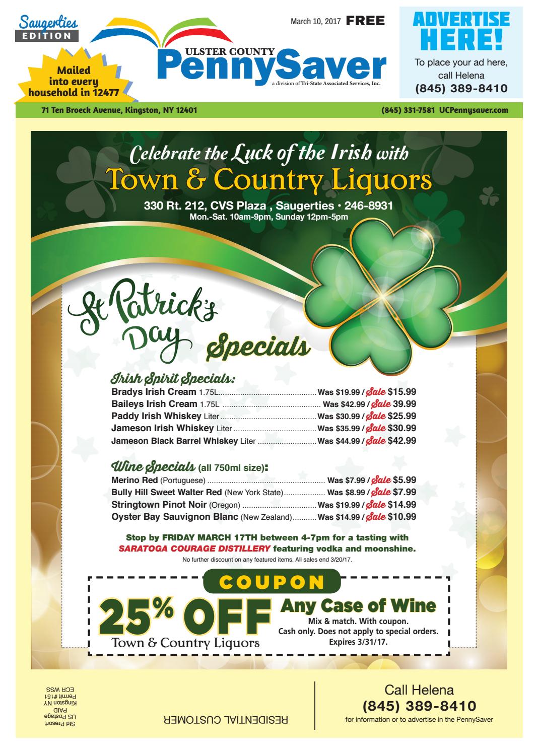 Ulster County PennySaver Saugerties Edition March 10, 2017 by