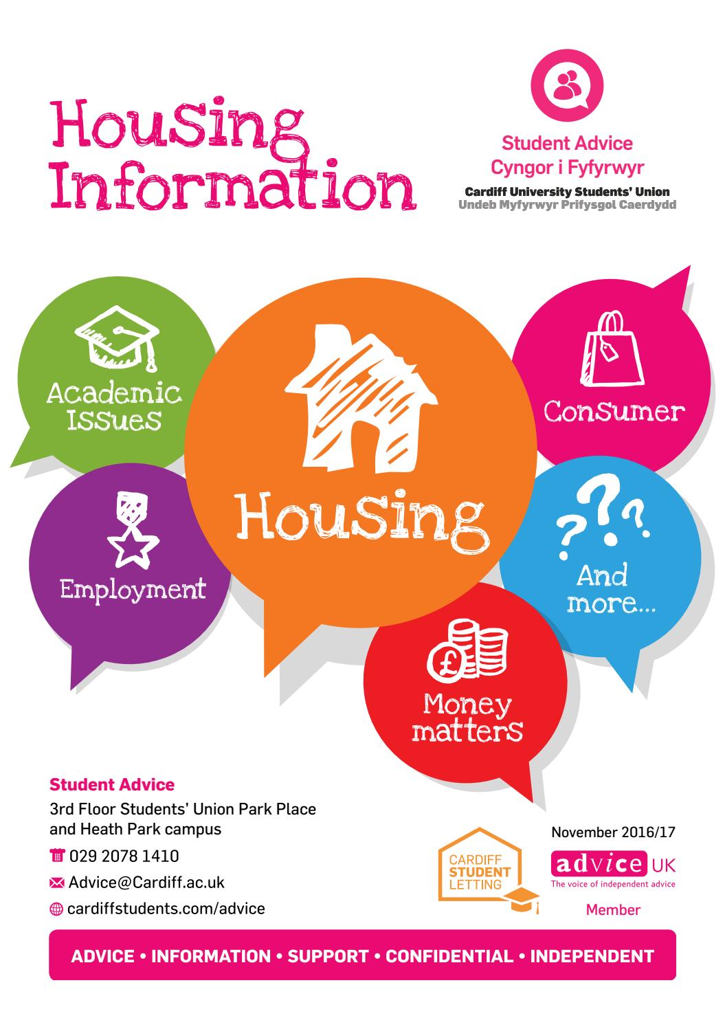 Housing Information by Cardiff Students Issuu