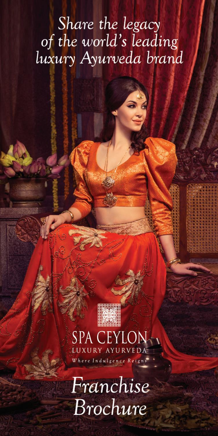 Spa Ceylon Franchise Brochure by Spa Ceylon Luxury Ayurveda Issuu