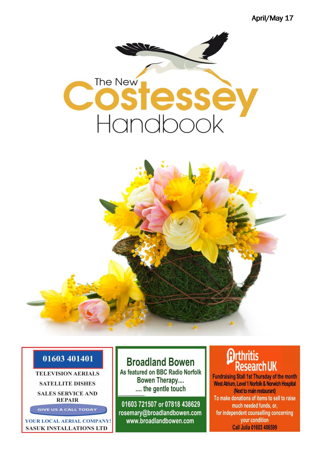 New Costessey Handbook Apr/May 17 by The Hellesdon Handbook Issuu
