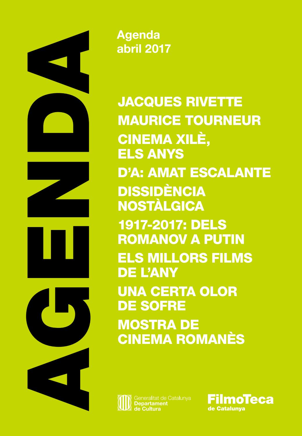 Agenda abril 2017 by Filmoteca de Catalunya Issuu Agenda abril 2017 by Filmoteca de Catalunya Issuu
