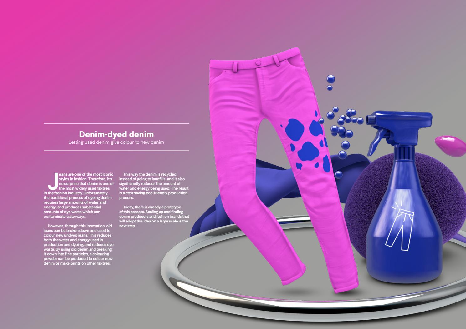 jeans colouring powder