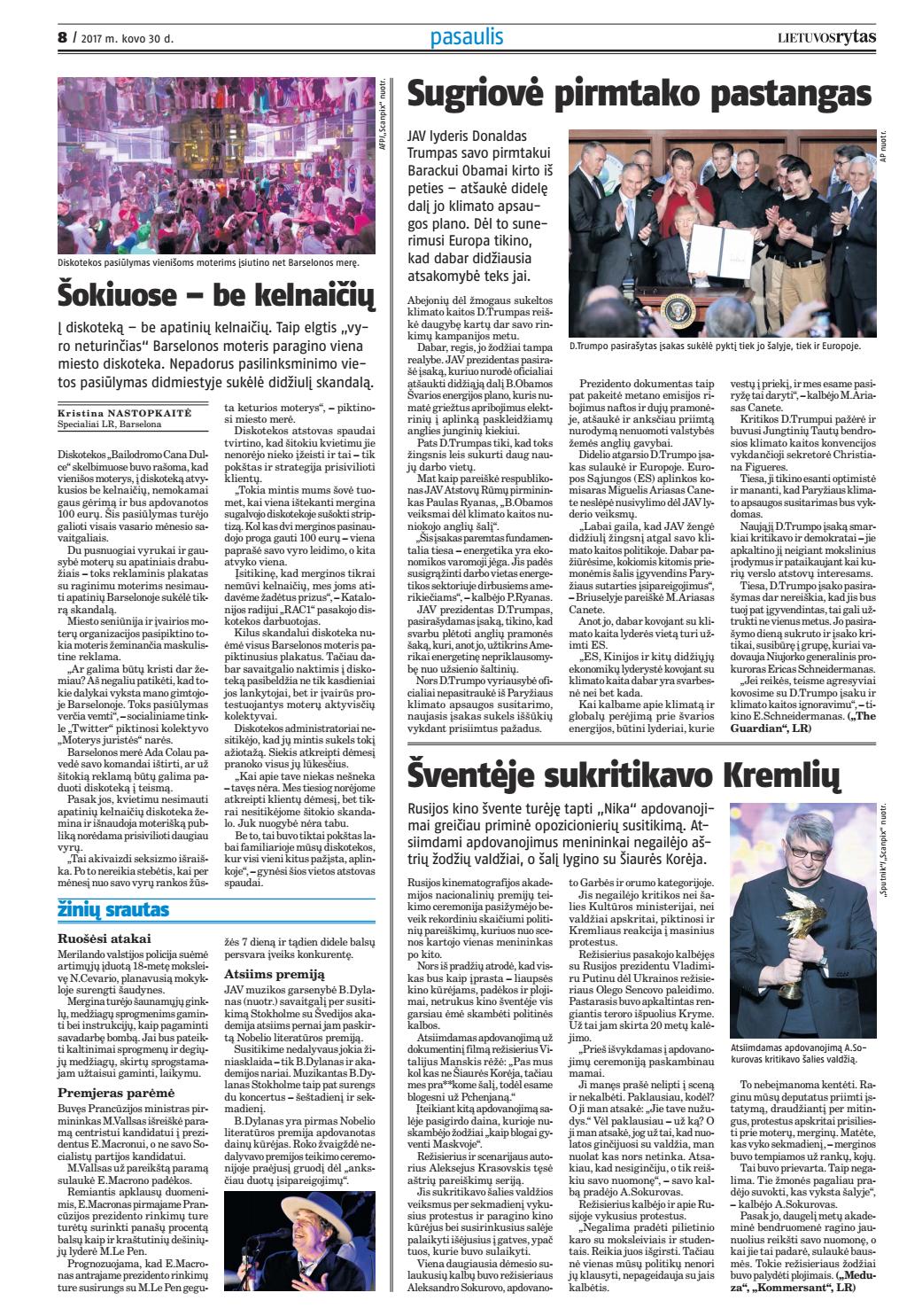 Lietuvos rytas by Lietuvos Rytas Issuu