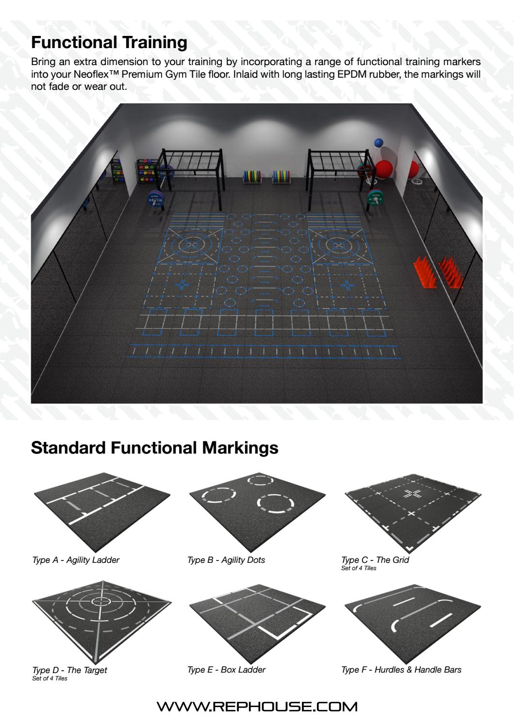 Neoflex Premium Gym Tile Brochure By Rephouse Issuu