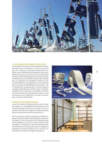 Rapport annuel Fedustria 2016-2017 第 13 页