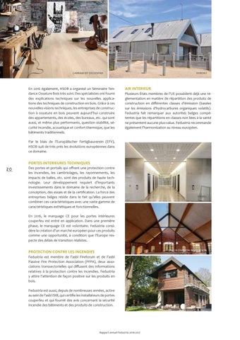 Rapport annuel Fedustria 2016-2017 第 24 页