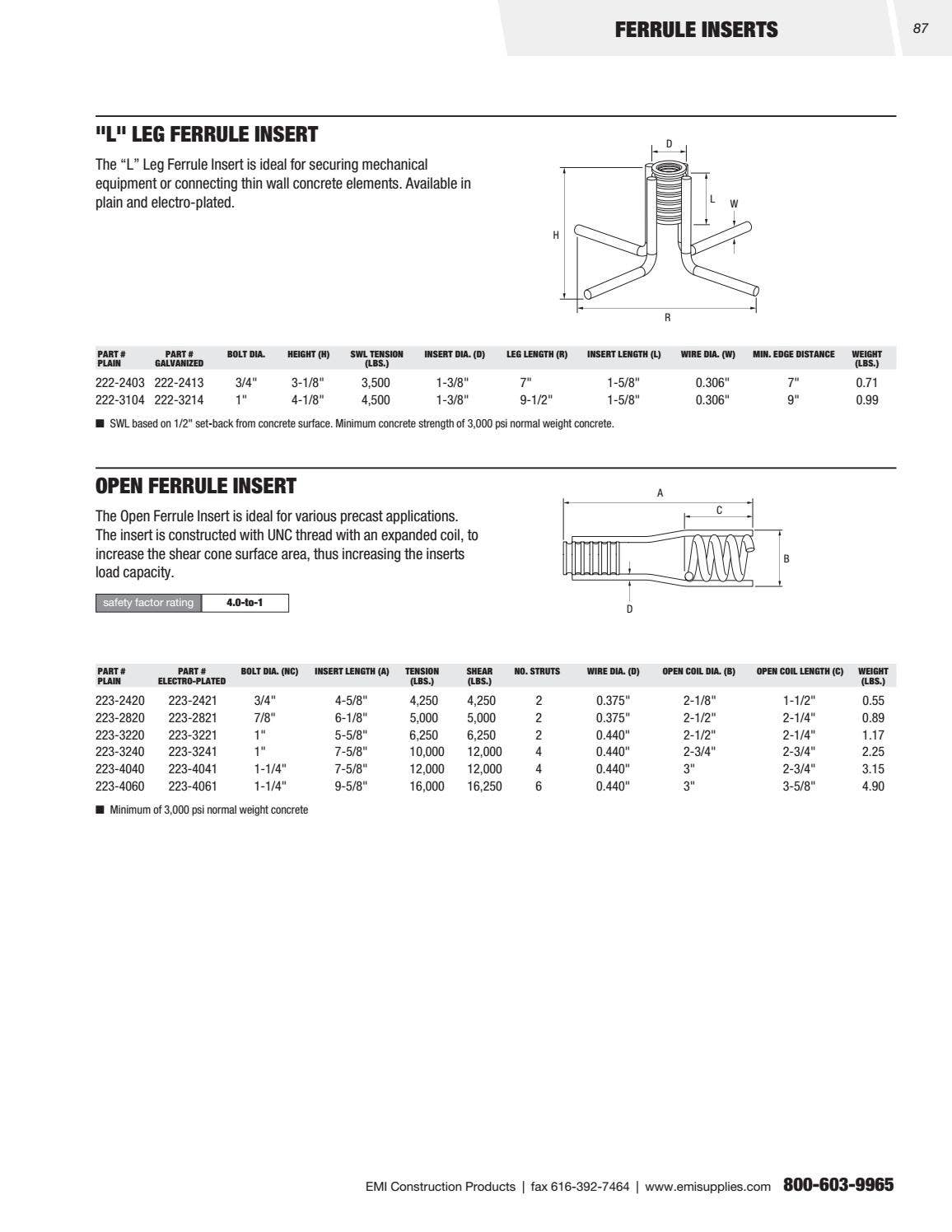 EMI Catalog by Ram Tool Construction Supply Co. Issuu