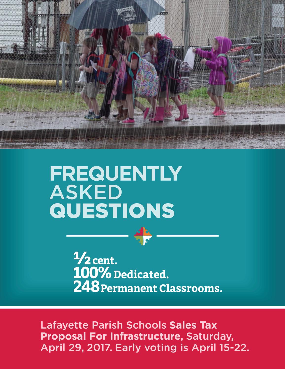 LPSS Sales Tax Campaign FAQs by Sides & Associates Issuu