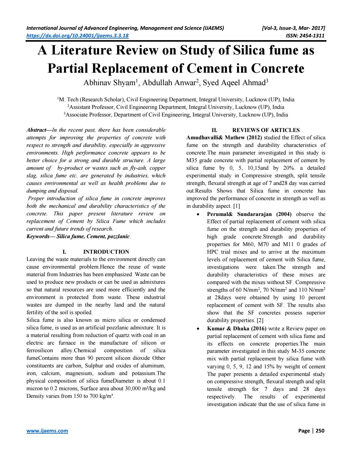 Silica fume concrete additive image