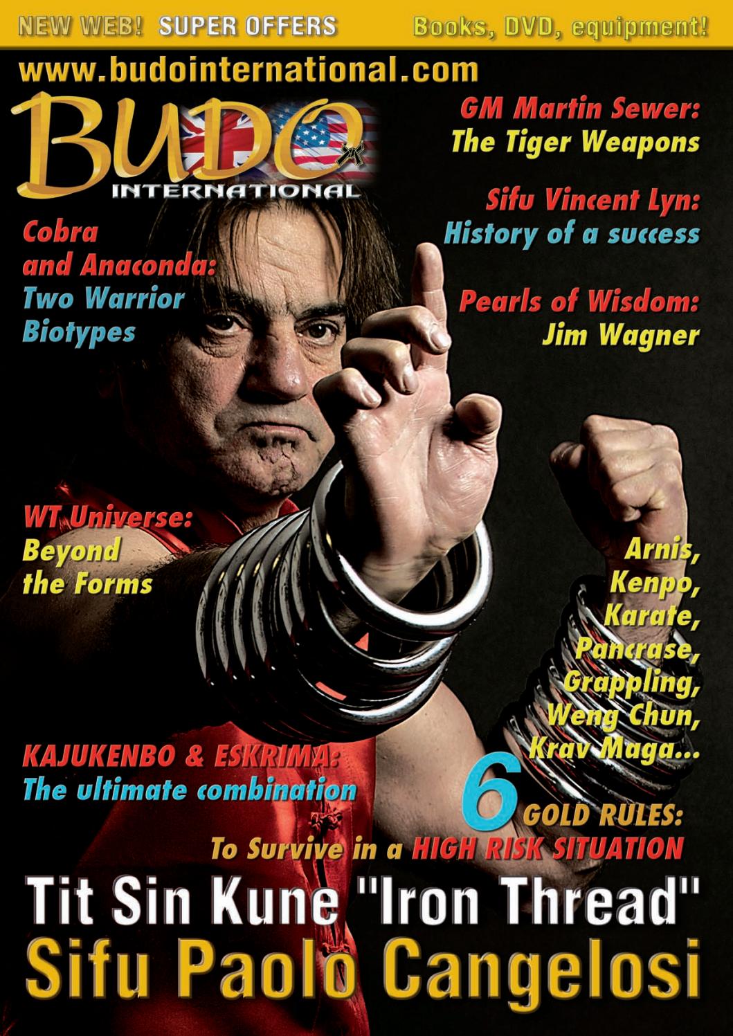 Martial Arts Magazine Budo International 333 April 1 fortnight 2017