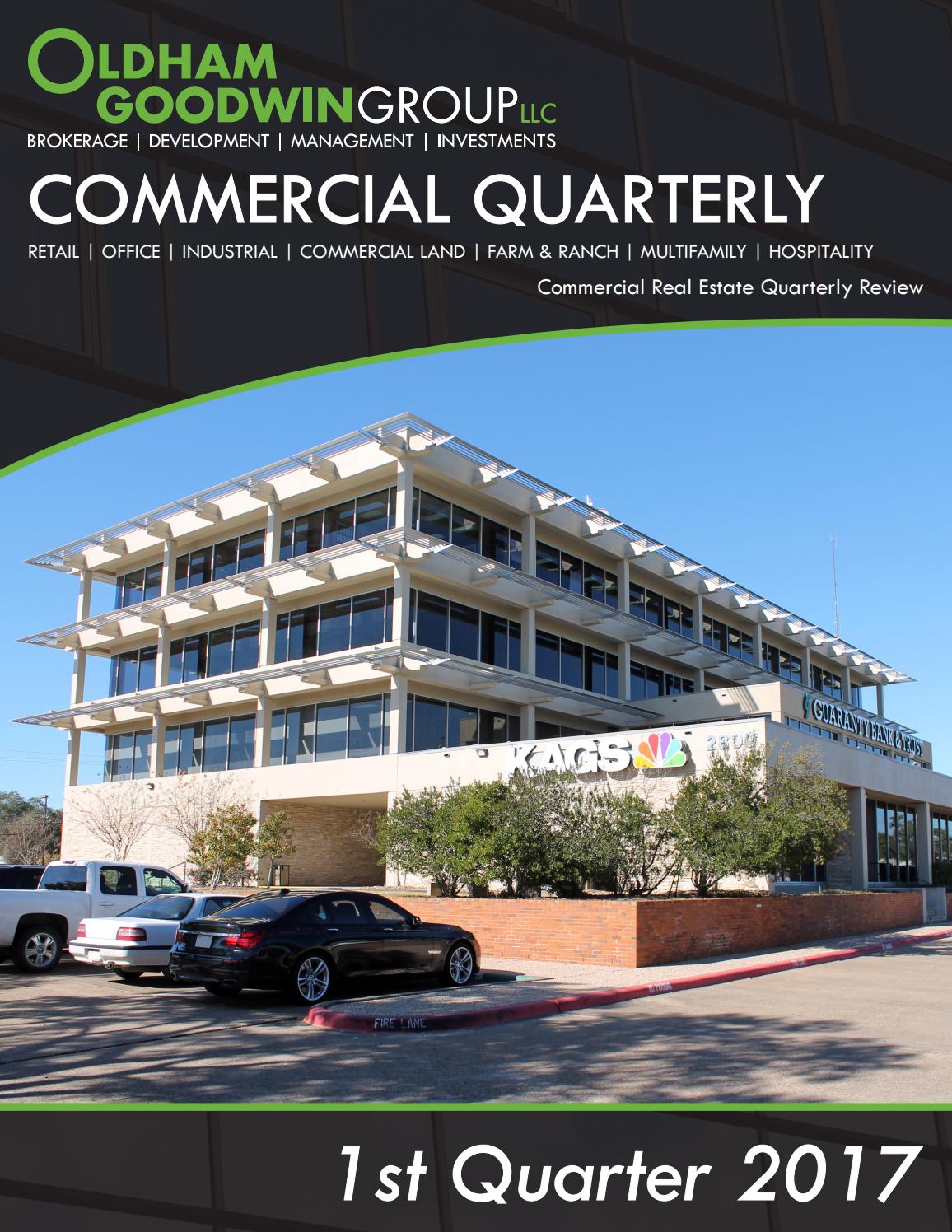 Oldham Goodwin's Commercial Quarterly 1st Quarter 2017 by Oldham
