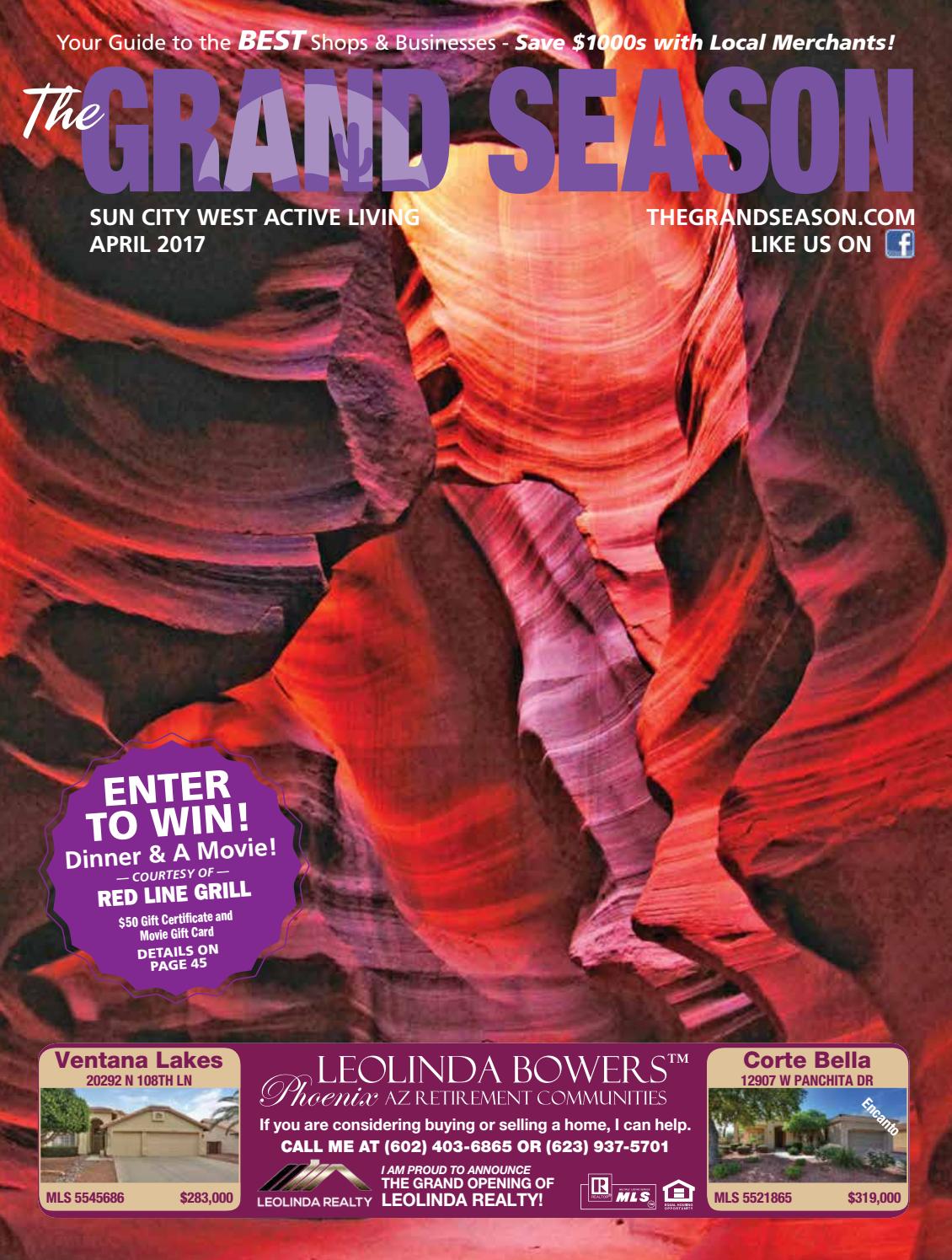 Sun City West Active Living April 2017 by The Grand Season Issuu