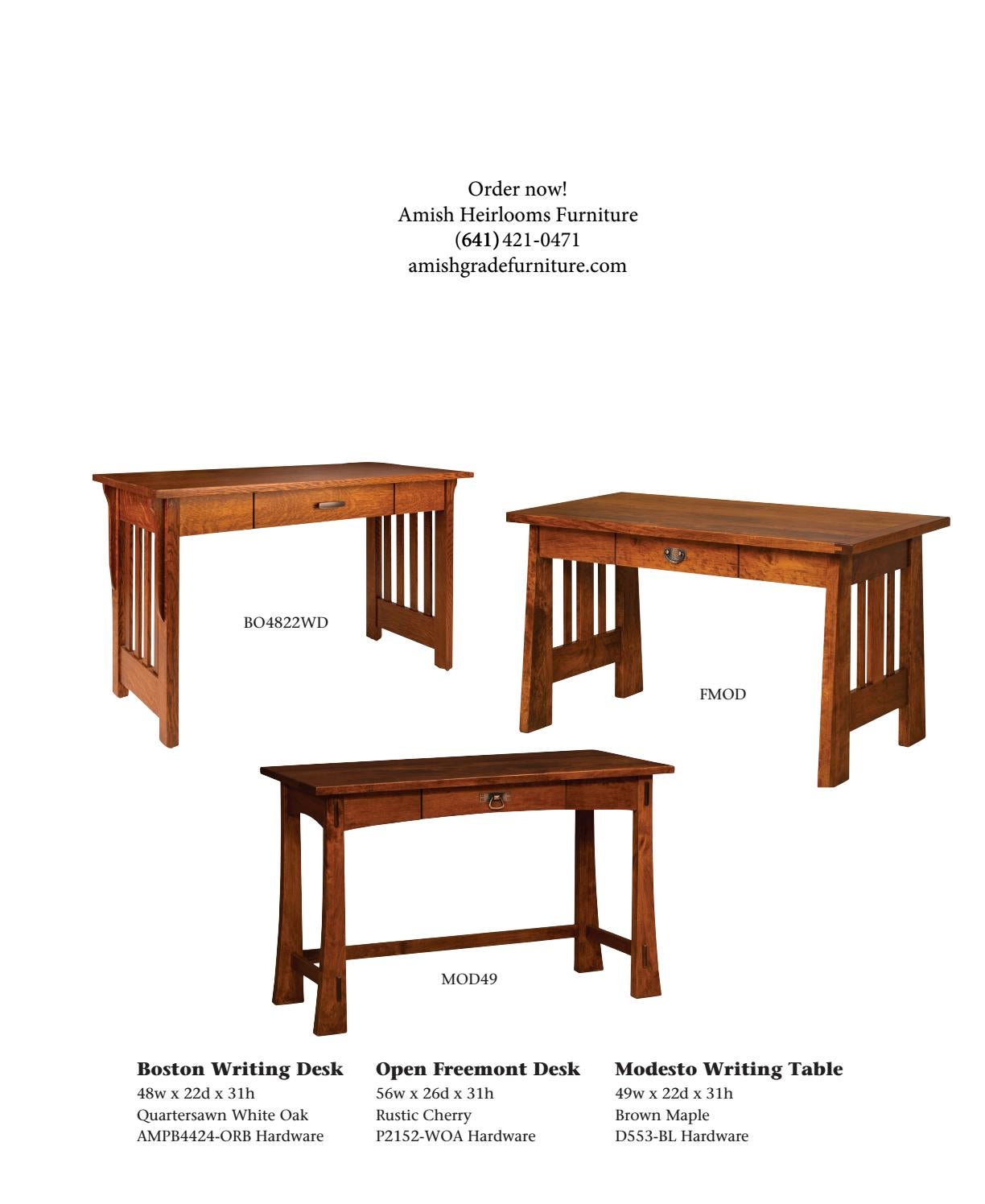 L&N Catalog 2017 by Amish Heirlooms Furniture Issuu