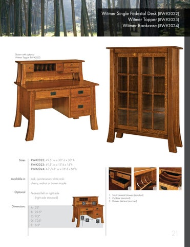 Amish Heirlooms Furniture River Woodworking 家具目录 2017 第 21 页