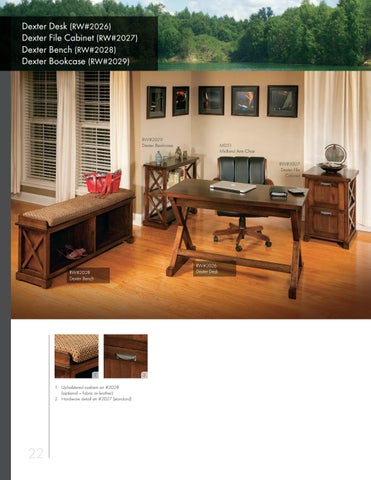 Amish Heirlooms Furniture River Woodworking 家具目录 2017 第 22 页