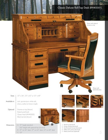 Amish Heirlooms Furniture River Woodworking 家具目录 2017 第 5 页
