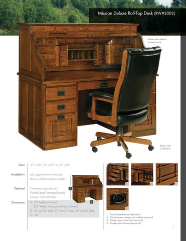 Amish Heirlooms Furniture River Woodworking 家具目录 2017 第 7 页