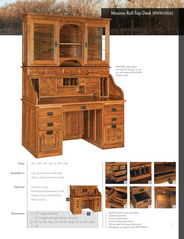 Amish Heirlooms Furniture River Woodworking 家具目录 2017 第 9 页