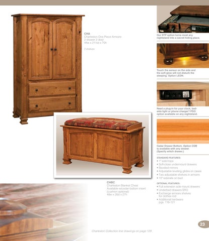 Amish Heirlooms Furniture Schwartz Woodworking 家具目录 2017 第 23 页