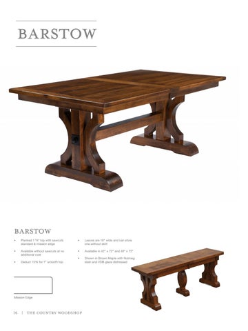 Amish Heirlooms Furniture The Country Woodshop 家具目录 2017 第 16 页