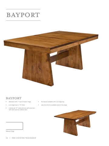 Amish Heirlooms Furniture The Country Woodshop 家具目录 2017 第 18 页