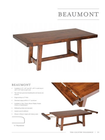 Amish Heirlooms Furniture The Country Woodshop 家具目录 2017 第 19 页