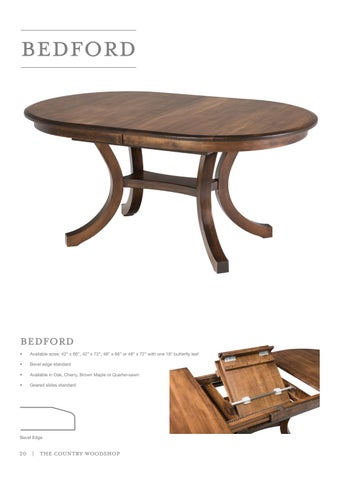 Amish Heirlooms Furniture The Country Woodshop 家具目录 2017 第 20 页
