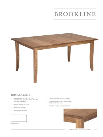 Amish Heirlooms Furniture The Country Woodshop 家具目录 2017 第 23 页