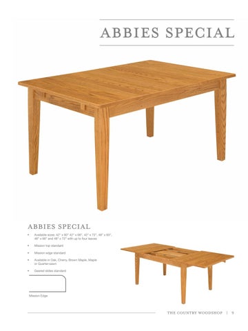 Amish Heirlooms Furniture The Country Woodshop 家具目录 2017 第 9 页