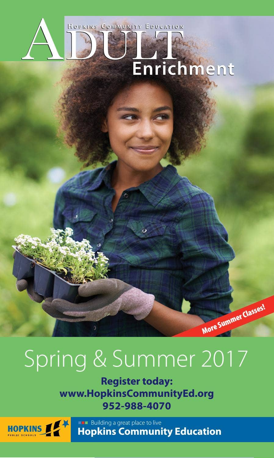 Hopkins Community Education Spring/Summer 2017 Adult Enrichment