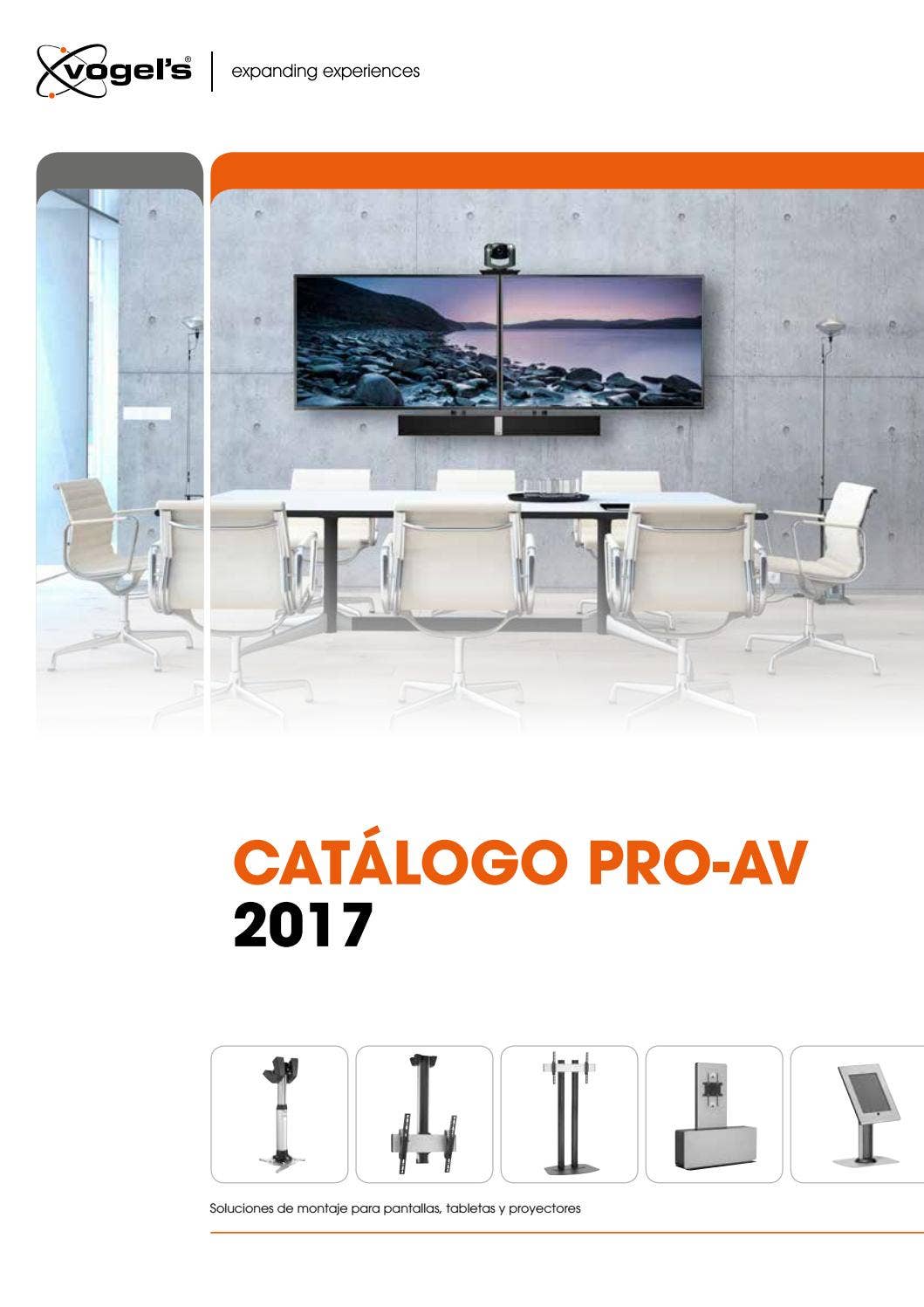 Vogel's Pro-AV catalogue 2017 - Spanish by Vogel's Products BV - Issuu