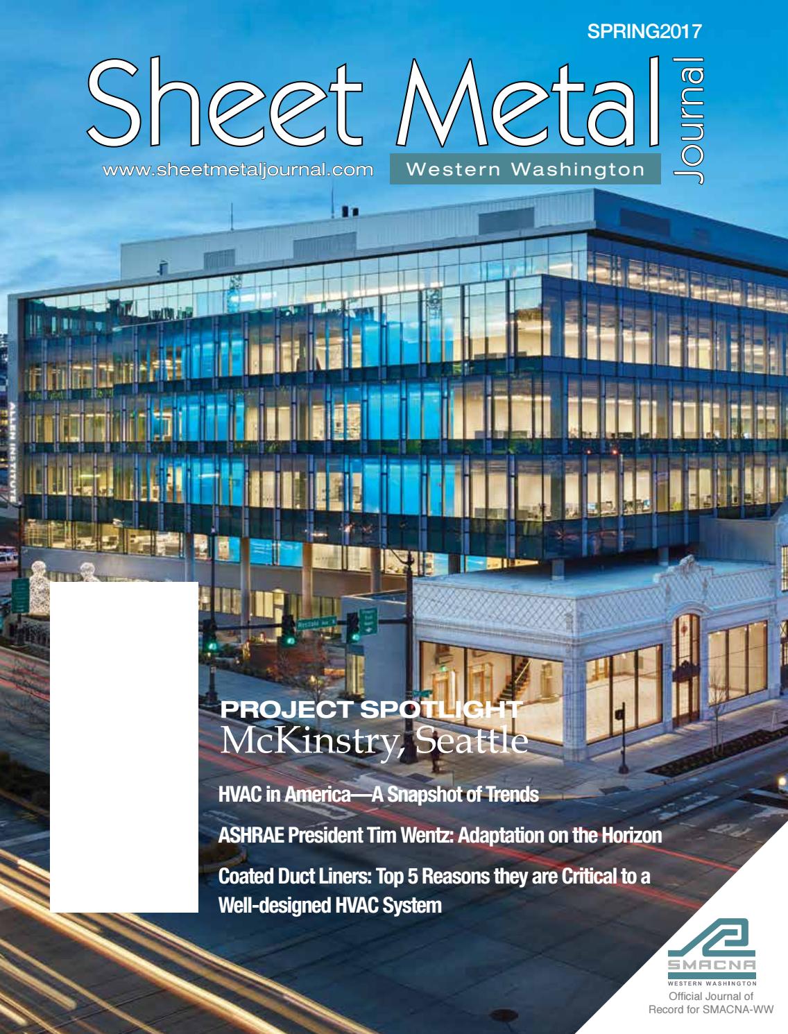 Sheet Metal Journal Western Washington Spring 2017 by Sheet Metal