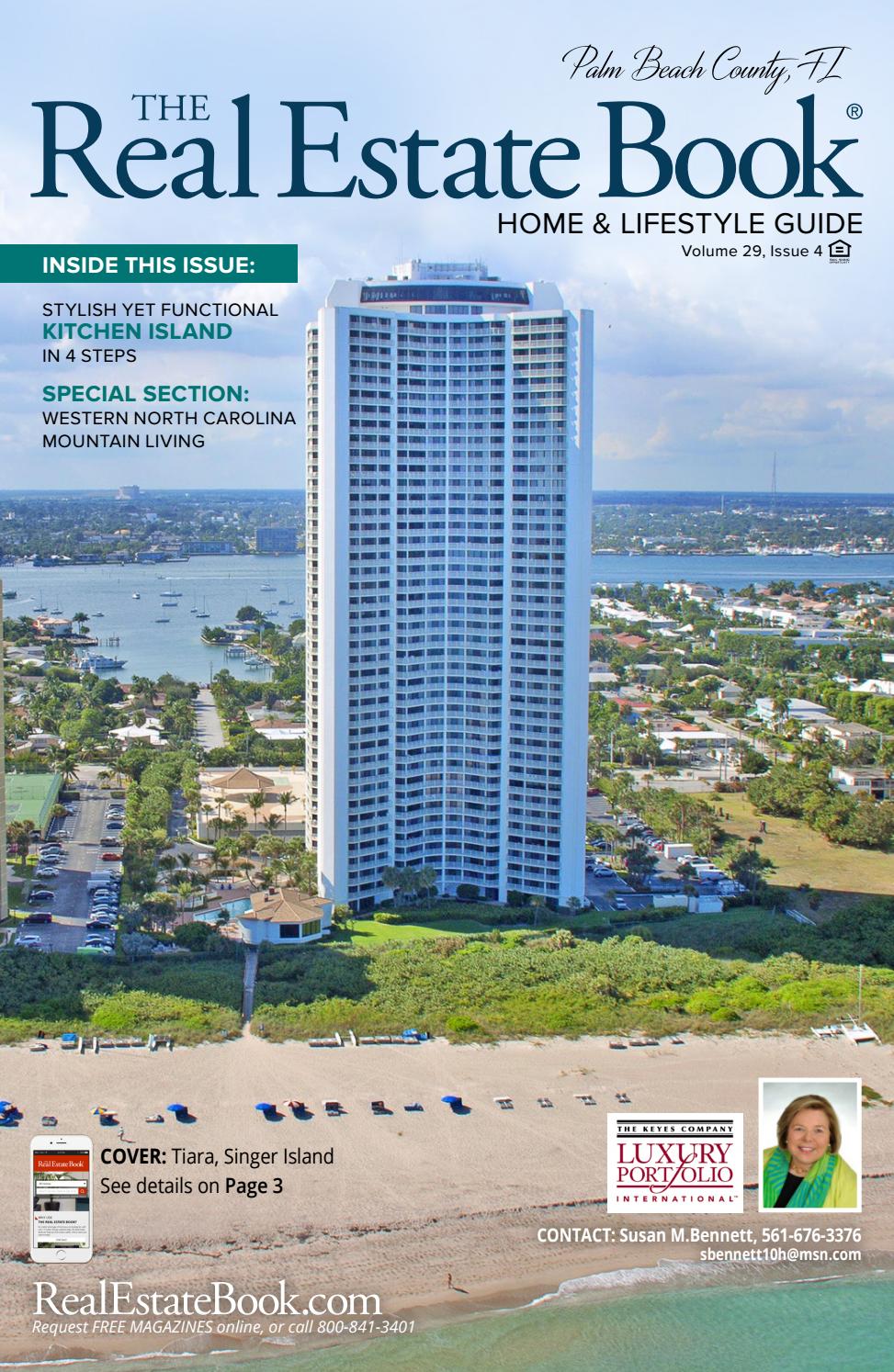 The Real Estate Book of Palm Beach County, FL Volume 29 Issue 4 by