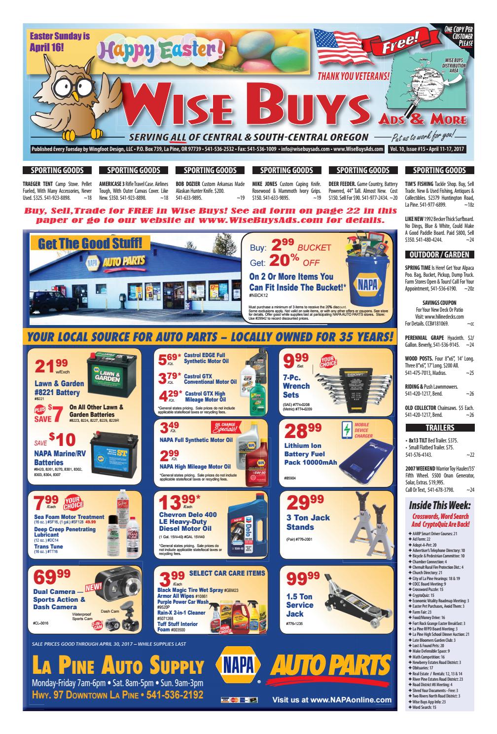 Wise Buys 041117 by Wise Buys Ads & More Issuu