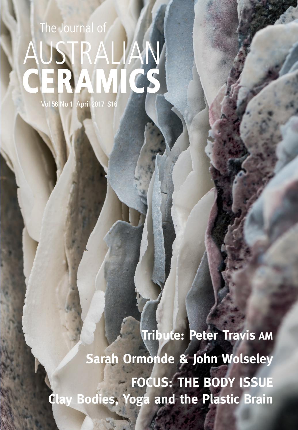 Journal of Australian Ceramics Vol 56 No 1 April 2017 by PressPad Issuu