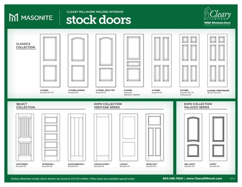 Masonite 2 panel door