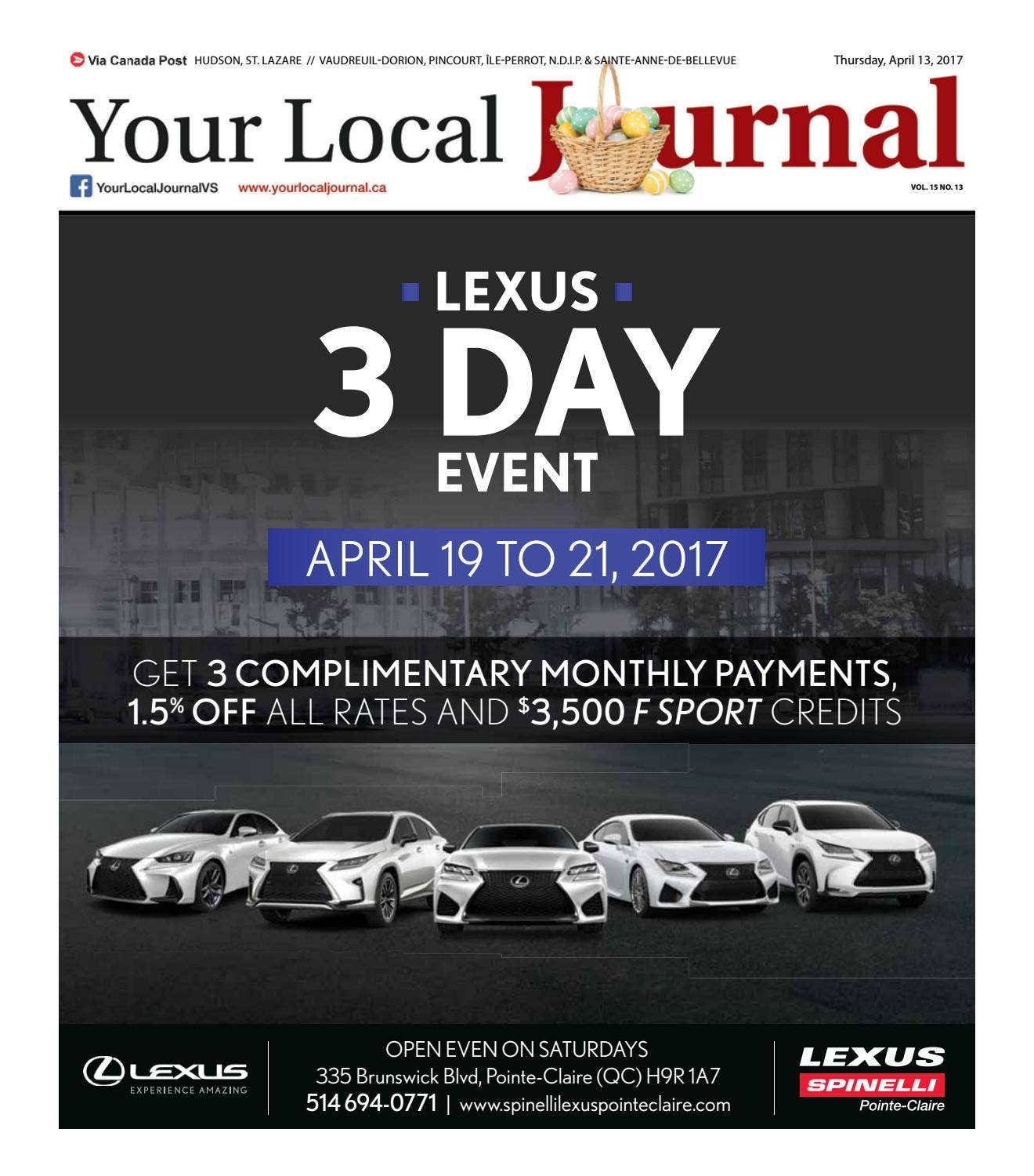 Your Local Journal - April 13th, 2017 by Your Local Journal - Issuu